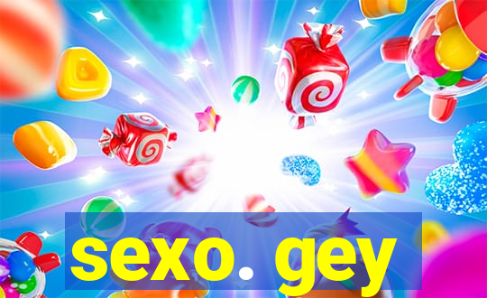 sexo. gey